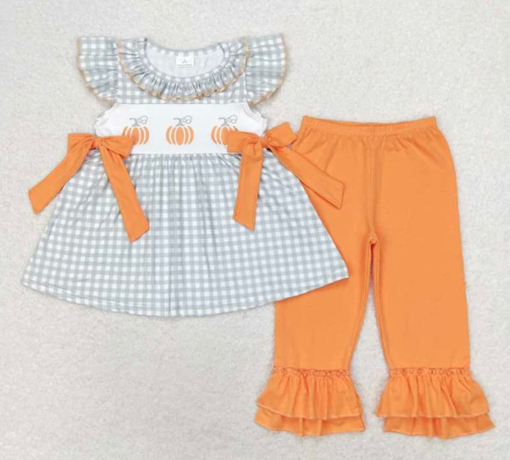 Pumpkin Girl 2 Piece Set