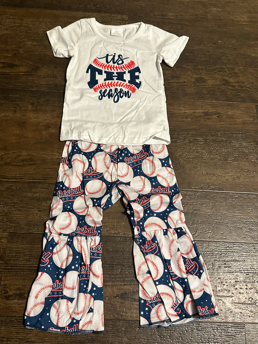 Baseball Bell Bottom Outfit