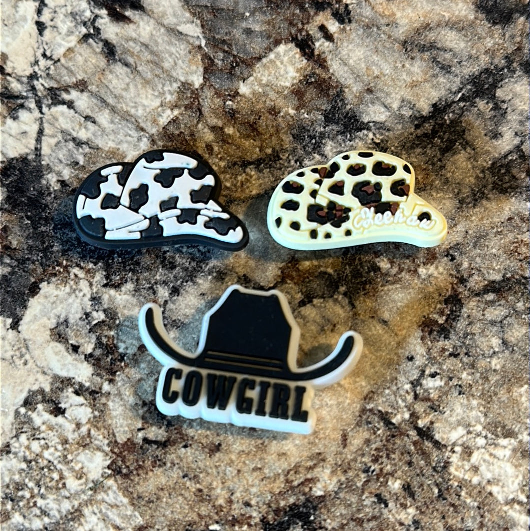 Cowgirl Croc Charms