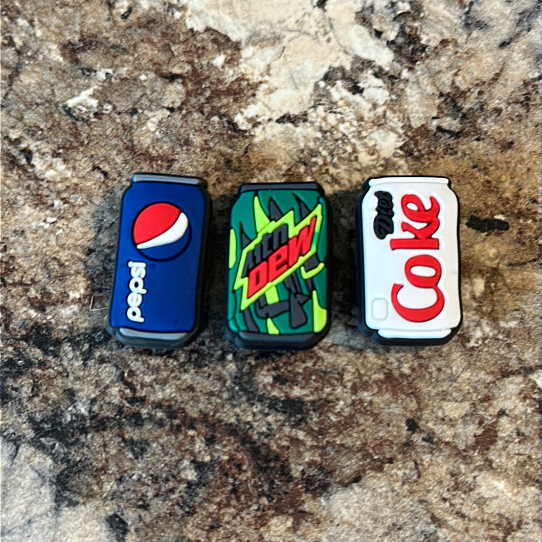 Soda Croc Charms